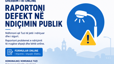 Photo of Shërbim i ri online: Raportoni defektin në ndriçimin publik